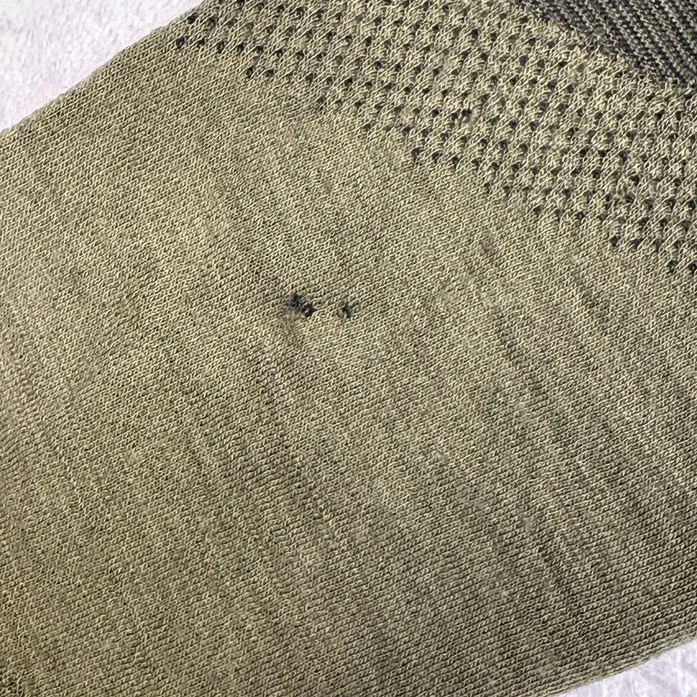 Smartwool Intraknit 200 Shirt Mens Medium Green Wool Thermal Base Layer